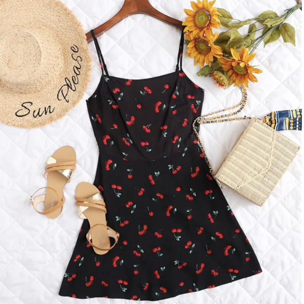 🍒 Cherry on Top Dress — Flattering Fit • US 14 🍒